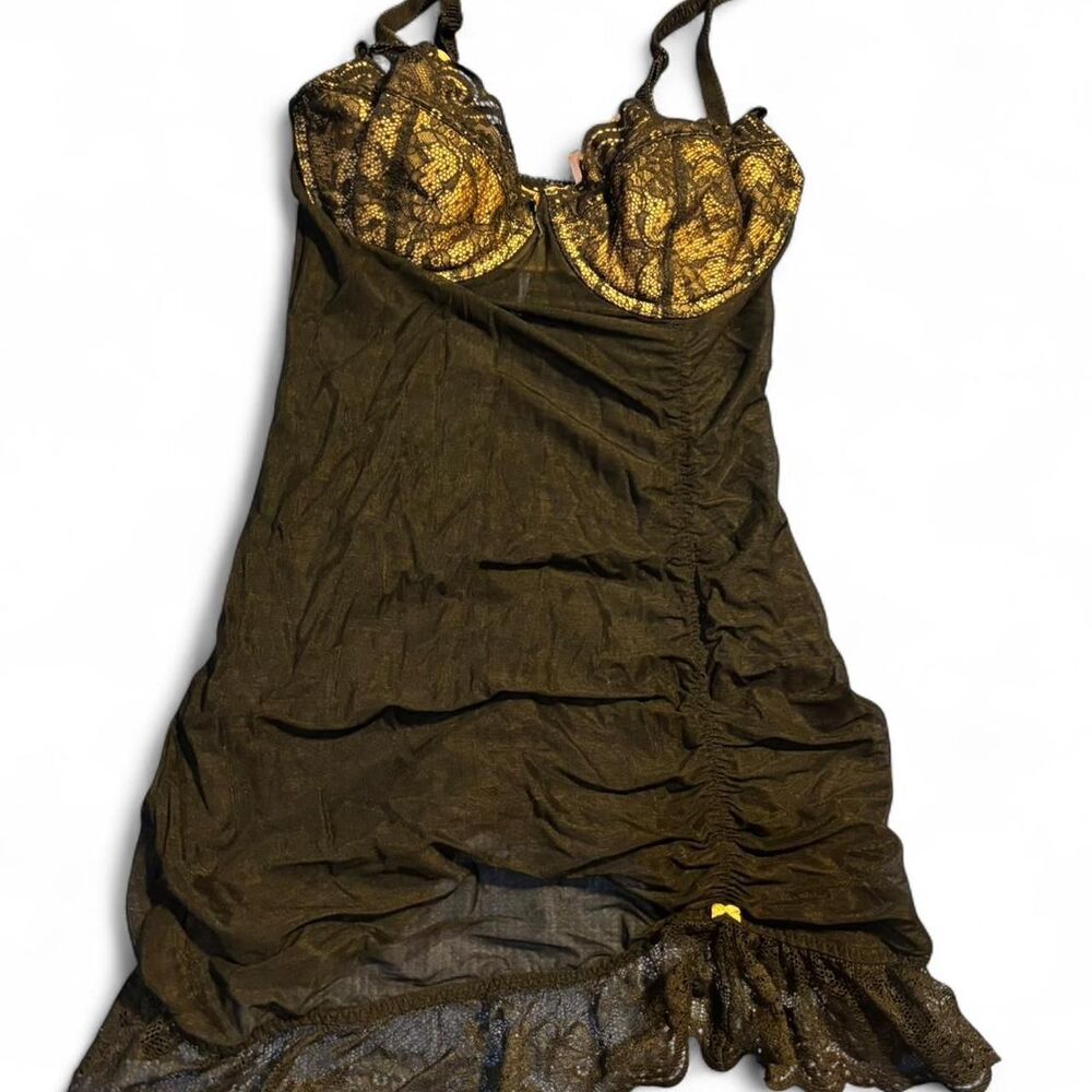 Victoria Secret Vintage 2000’s Black Lace Dress